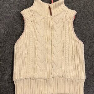 Warm beautiful girls vest
